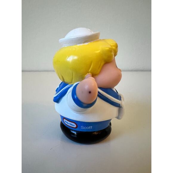 Little Tikes Chunky Toddle Tots Sailor Boy Blonde Figure Toy - Picture 4 of 4